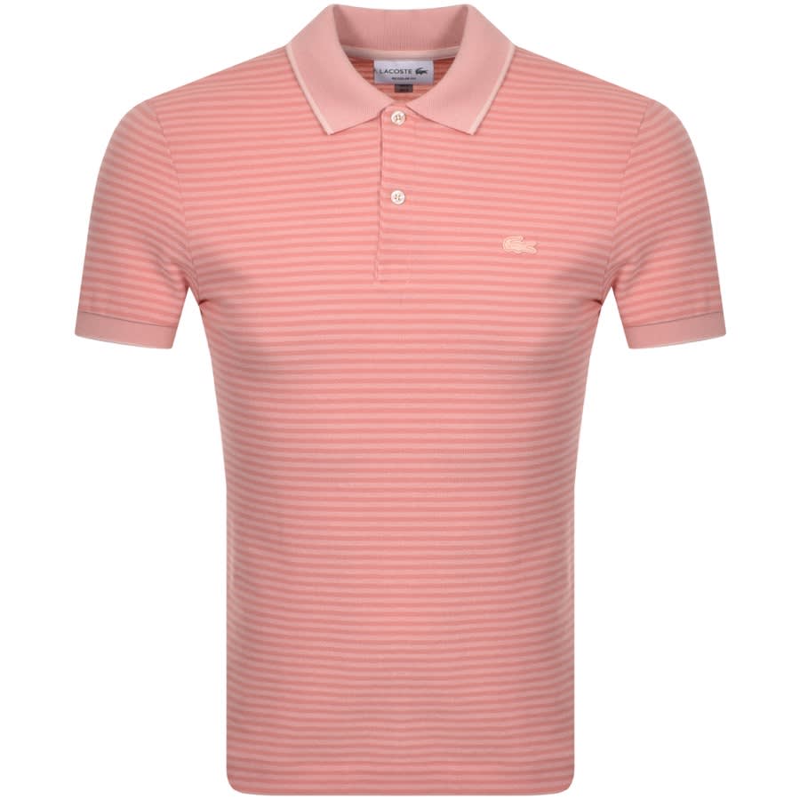 Alternative Image for ProductLacoste Short Sleeved Polo T Shirt Pink1